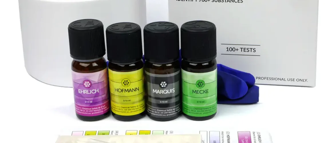 Test na LSD i DMT z odczynnikami Ehrlich, Hofmann, Marquis, Mecke