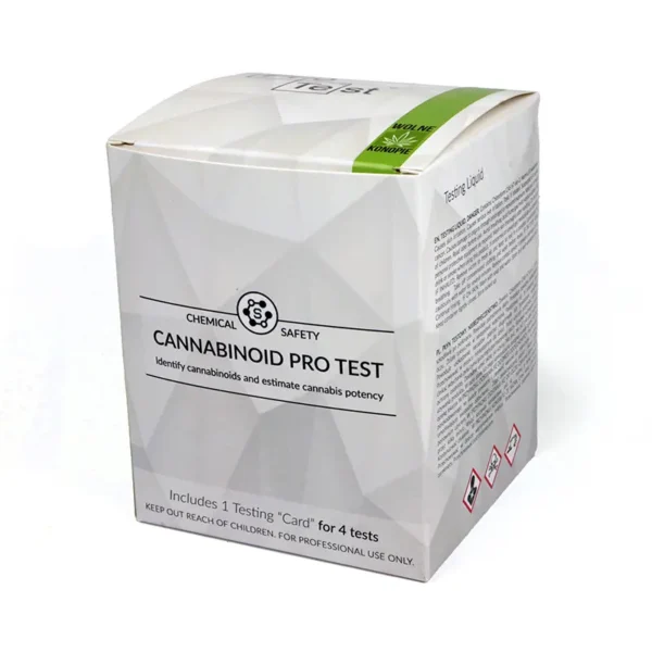 PRO Test na ilość THC i CBD (4 testy) - obrazek 2