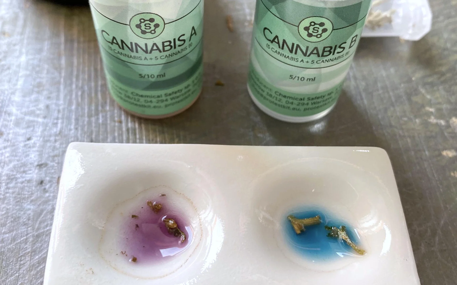 Instrukcja testu odczynnikowego Cannabis