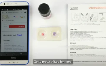 Zmiana koloru odczynnika Ehrlich